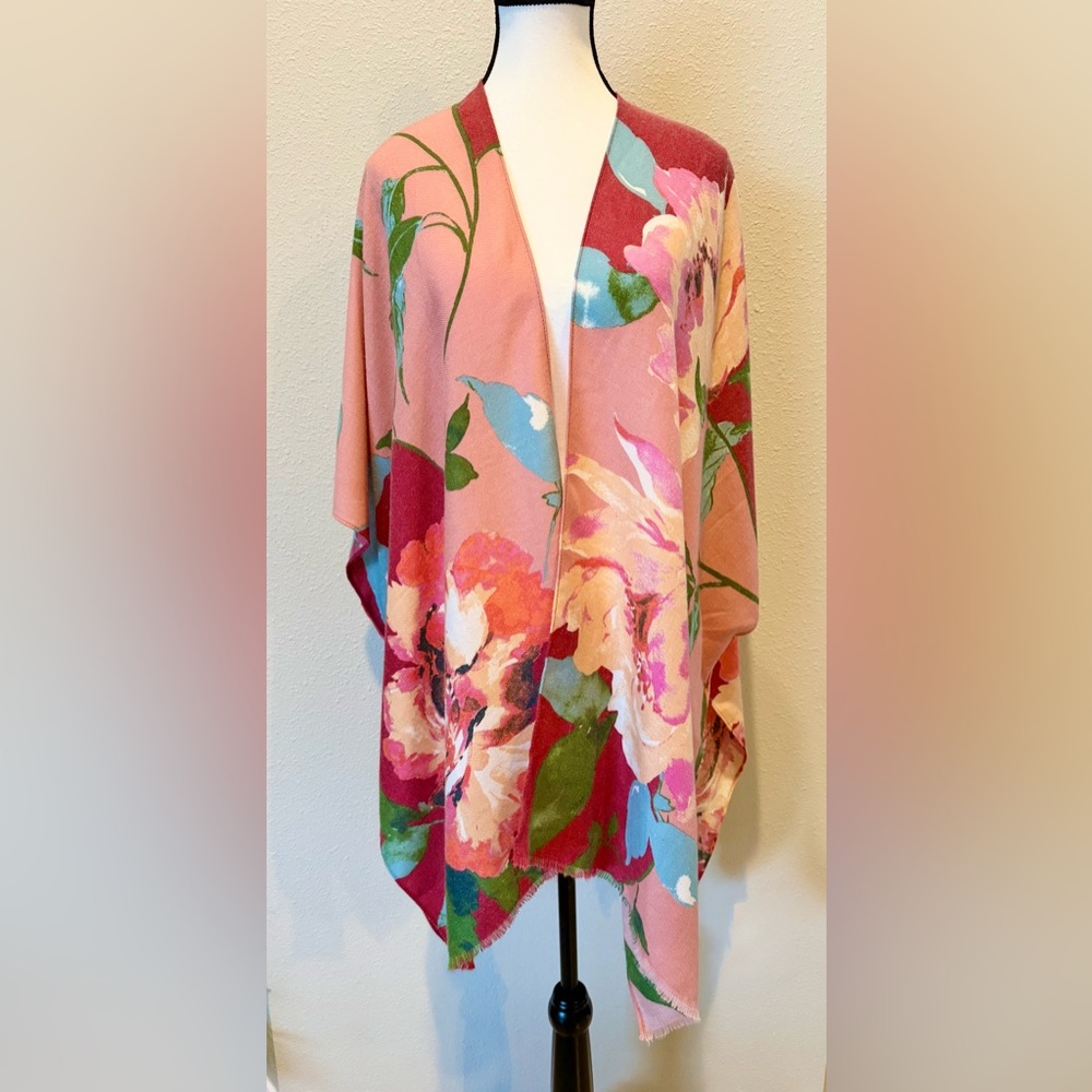 Vince Camuto Floral Cardigan